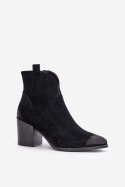 Botki Model Vinceza 58345 Black - Step in style Step in style Botki Model Vinceza 58345 Black - Step in style Step in style