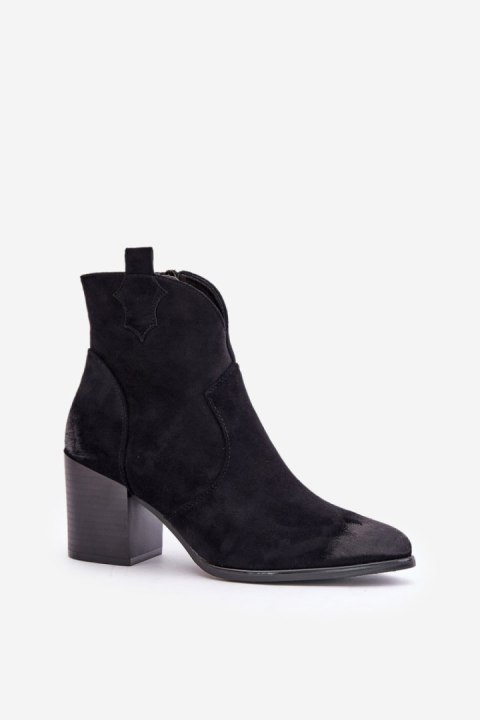 Botki Model Vinceza 58345 Black - Step in style Step in style Botki Model Vinceza 58345 Black - Step in style Step in style