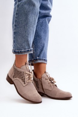 Botki Model Zazoo 2878/024 Beige - Step in style Step in style
