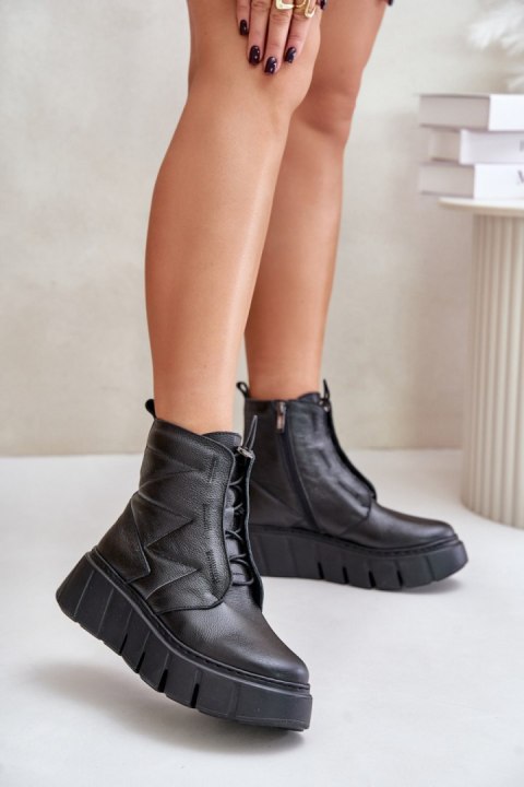 Botki Model Zazoo 60472 Black - Step in style Step in style Botki Model Zazoo 60472 Black - Step in style Step in style