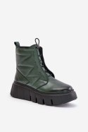 Botki Model Zazoo 60472 Dark Green - Step in style Step in style Botki Model Zazoo 60472 Dark Green - Step in style Step in style