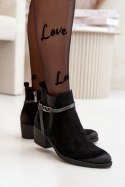 Botki Model Zazoo 60478 Black - Step in style Step in style Botki Model Zazoo 60478 Black - Step in style Step in style