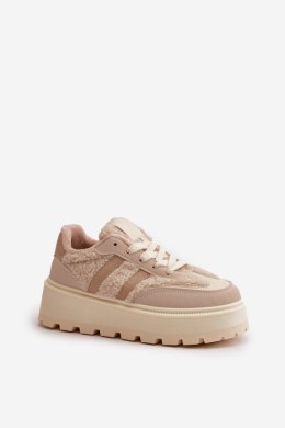 Buty Sportowe Model Daivlene 24886 Beige - Step in style Step in style