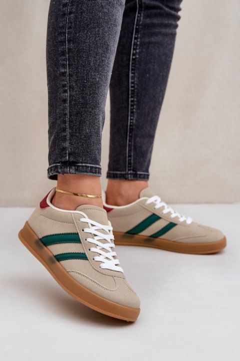 Buty Sportowe Model Ennorwen YY-108 Beige - Step in style Step in style Buty Sportowe Model Ennorwen YY-108 Beige - Step in style Step in style