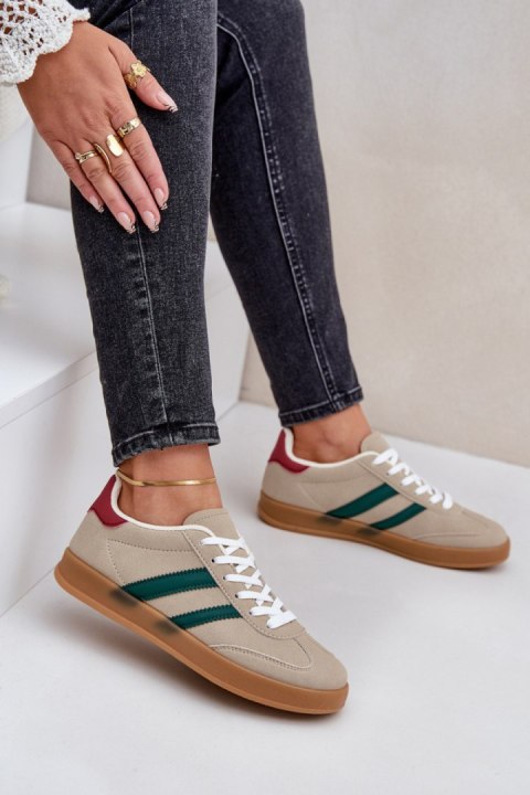 Buty Sportowe Model Ennorwen YY-108 Beige - Step in style Step in style Buty Sportowe Model Ennorwen YY-108 Beige - Step in style Step in style