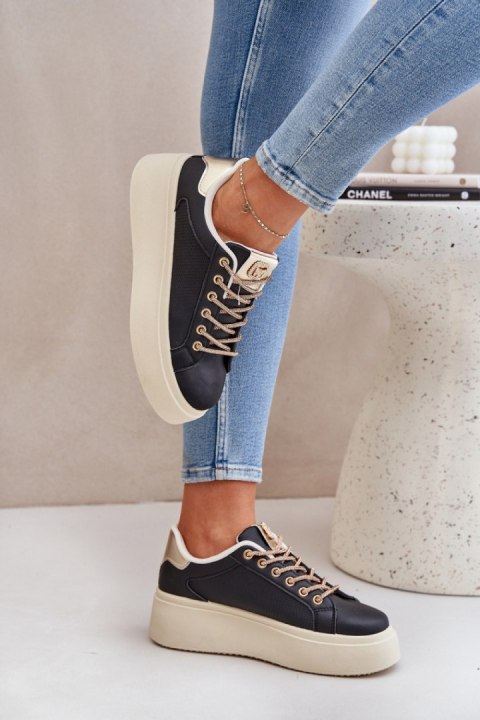Buty Sportowe Model Fonetha NB751 Black - Step in style Step in style Buty Sportowe Model Fonetha NB751 Black - Step in style Step in style