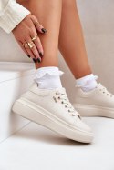 Buty Sportowe Model Lelandine TL601-8 Light Beige - Step in style Step in style