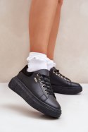 Buty Sportowe Model Lelandine TL601A Black - Step in style Step in style