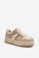 Buty Sportowe Model Moun WX-131 Beige - Step in style Step in style Buty Sportowe Model Moun WX-131 Beige - Step in style Step in style