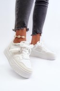 Buty Sportowe Model Moun WX-131 White - Step in style Step in style Buty Sportowe Model Moun WX-131 White - Step in style Step in style