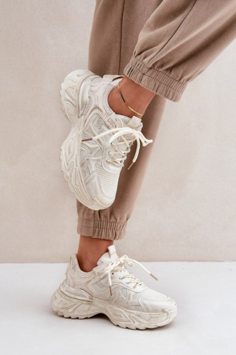 Buty Sportowe Model Seladwen 8952 Beige - Step in style Step in style Buty Sportowe Model Seladwen 8952 Beige - Step in style Step in style