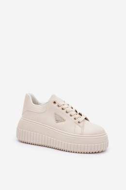 Buty Sportowe Model Vallexia LA297P Light Beige - Step in style Step in style