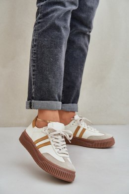 Buty Sportowe Model Zazoo N1068S6 Beige - Step in style Step in style