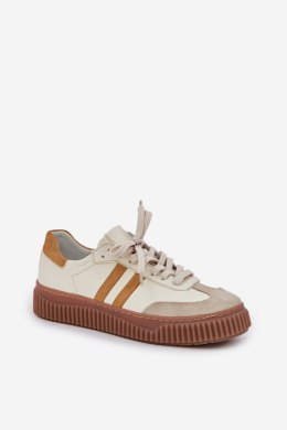 Buty Sportowe Model Zazoo N1068S6 Beige - Step in style Step in style