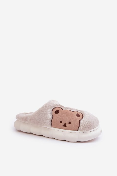 Kapcie Model Firedi 7265 Beige - Step in style Step in style Kapcie Model Firedi 7265 Beige - Step in style Step in style