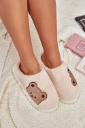 Kapcie Model Firedi Light Beige - Step in style Step in style Kapcie Model Firedi Light Beige - Step in style Step in style