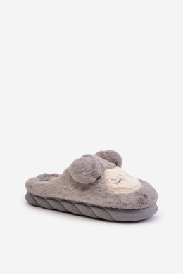 Kapcie Model Jozelinetta FA-197 Grey - Step in style Step in style