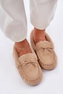 Kapcie Model Kleogoria MD1037-9 Beige - Step in style Step in style Kapcie Model Kleogoria MD1037-9 Beige - Step in style Step in style