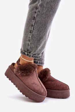 Kapcie Model Linaris 24890 Brown - Step in style Step in style