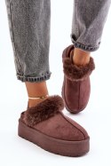 Kapcie Model Linaris 24890 Brown - Step in style Step in style Kapcie Model Linaris 24890 Brown - Step in style Step in style
