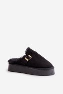 Kapcie Model Linneola FA-185 Black - Step in style Step in style