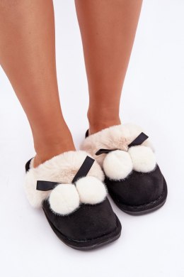 Kapcie Model Nartani YL-311 Black - Step in style Step in style