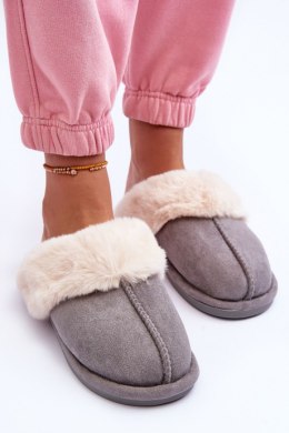 Kapcie Model Pinky BO-609 Grey - Step in style Step in style