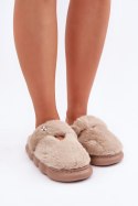 Kapcie Model Primaria YL-318 Dark Beige - Step in style Step in style Kapcie Model Primaria YL-318 Dark Beige - Step in style Step in style