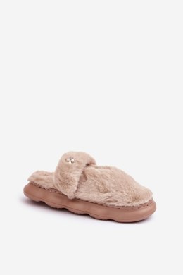 Kapcie Model Primaria YL-318 Dark Beige - Step in style Step in style