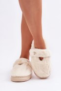 Kapcie Model Primaria YL-318 Light Beige - Step in style Step in style Kapcie Model Primaria YL-318 Light Beige - Step in style Step in style
