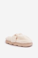 Kapcie Model Primaria YL-318 Light Beige - Step in style Step in style Kapcie Model Primaria YL-318 Light Beige - Step in style Step in style