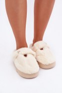 Kapcie Model Primaria YL-318 Light Beige - Step in style Step in style Kapcie Model Primaria YL-318 Light Beige - Step in style Step in style