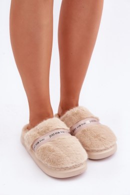 Kapcie Model Savalithea FA-198 Beige - Step in style Step in style