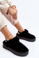 Kapcie Model Sophienne W5827 Black - Step in style Step in style Kapcie Model Sophienne W5827 Black - Step in style Step in style