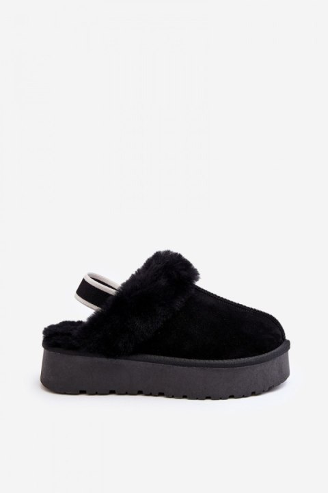 Kapcie Model Sophienne W5827 Black - Step in style Step in style Kapcie Model Sophienne W5827 Black - Step in style Step in style