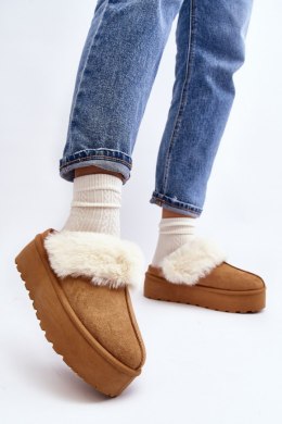 Kapcie Model Starlyn BL396 Camel - Step in style Step in style