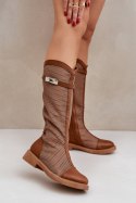 Kozaki Model Asgerda MP302-11 Brown - Step in style Step in style Kozaki Model Asgerda MP302-11 Brown - Step in style Step in style