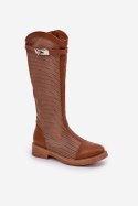 Kozaki Model Asgerda MP302-11 Brown - Step in style Step in style Kozaki Model Asgerda MP302-11 Brown - Step in style Step in style