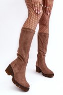 Kozaki Model Beveta D8130 Brown - Step in style Step in style Kozaki Model Beveta D8130 Brown - Step in style Step in style