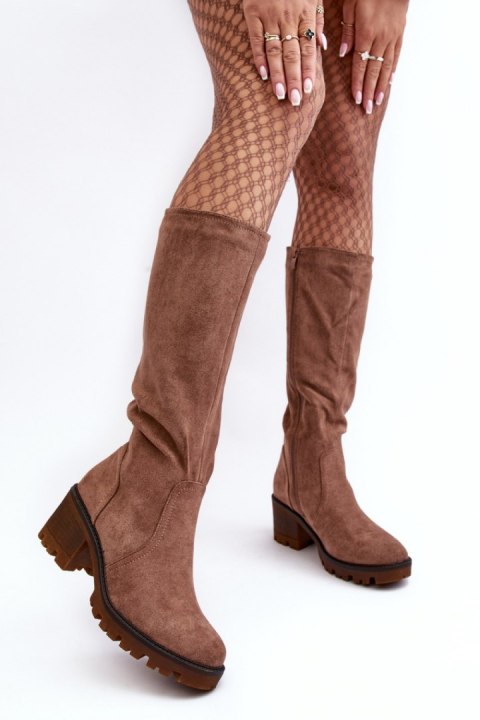 Kozaki Model Beveta D8130 Brown - Step in style Step in style Kozaki Model Beveta D8130 Brown - Step in style Step in style