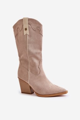 Kozaki Model Hanivin RB156P Beige - Step in style Step in style