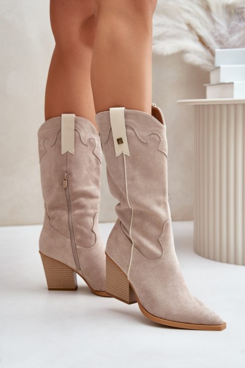Kozaki Model Hanivin RB156P Beige - Step in style Step in style Kozaki Model Hanivin RB156P Beige - Step in style Step in style
