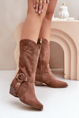 Kozaki Model Zazoo 3669 Brown - Step in style Step in style
