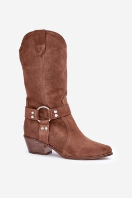Kozaki Model Zazoo 3669 Brown - Step in style Step in style