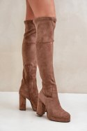 Kozaki Model Zistaria LQ-79 Dark Beige - Step in style Step in style Kozaki Model Zistaria LQ-79 Dark Beige - Step in style Step in style