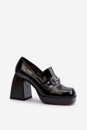 Półbuty Model DA MR38-906 Black - Step in style Step in style Półbuty Model DA MR38-906 Black - Step in style Step in style