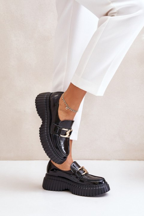 Półbuty Model Zazoo 20176 Black - Step in style Step in style Półbuty Model Zazoo 20176 Black - Step in style Step in style