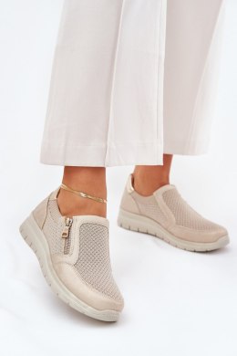 Półbuty Modele Leanae 25PB02-9026 Gold - Step in style Step in style