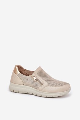 Półbuty Modele Leanae 25PB02-9026 Gold - Step in style Step in style