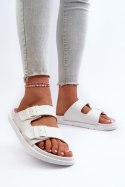 Sandał Klapki Model Big Star NN274A751 White - Step in style Step in style Sandał Klapki Model Big Star NN274A751 White - Step in style Step in style